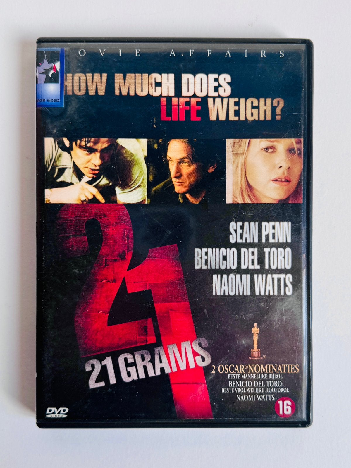 21 grams (Twenty one Grams), Ophalen of Verzenden, Zo goed als nieuw