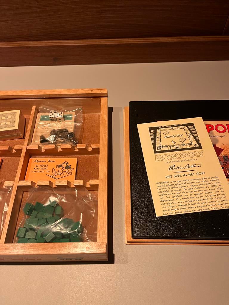 Monopoly Houten Editie Limited Edition - Nieuwstaat, Hobby en Vrije tijd, Gezelschapsspellen | Bordspellen, Vijf spelers of meer