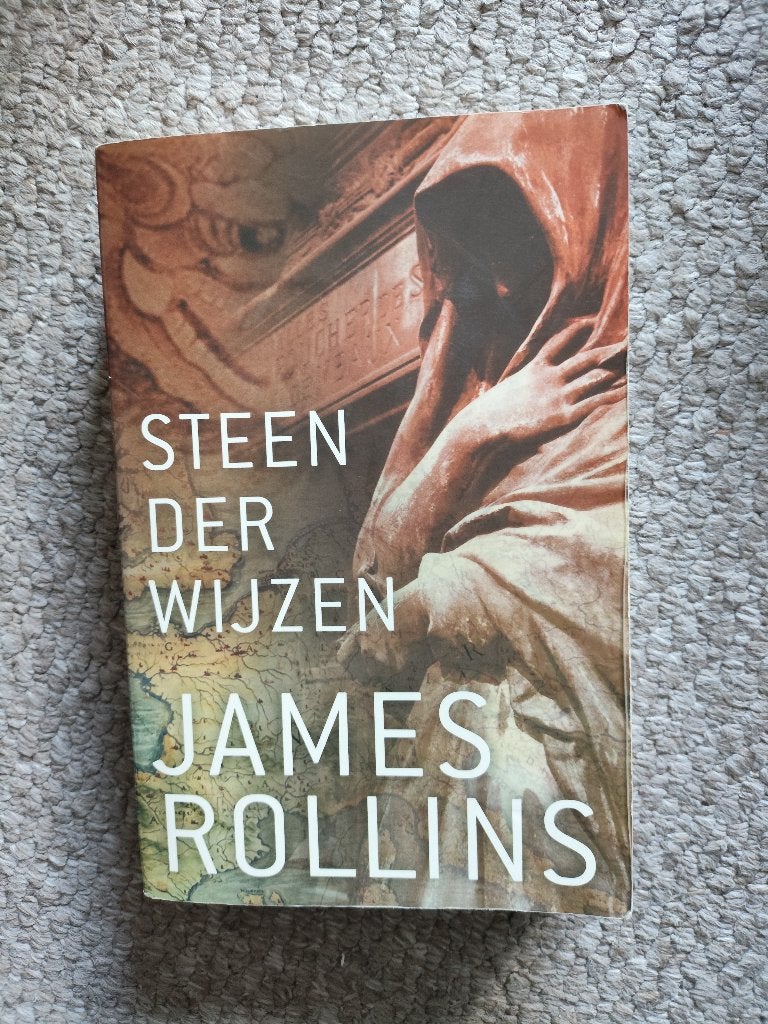 James Rollins Steen der Wijzen in nette staat, Boeken, Ophalen of Verzenden, Zo goed als nieuw