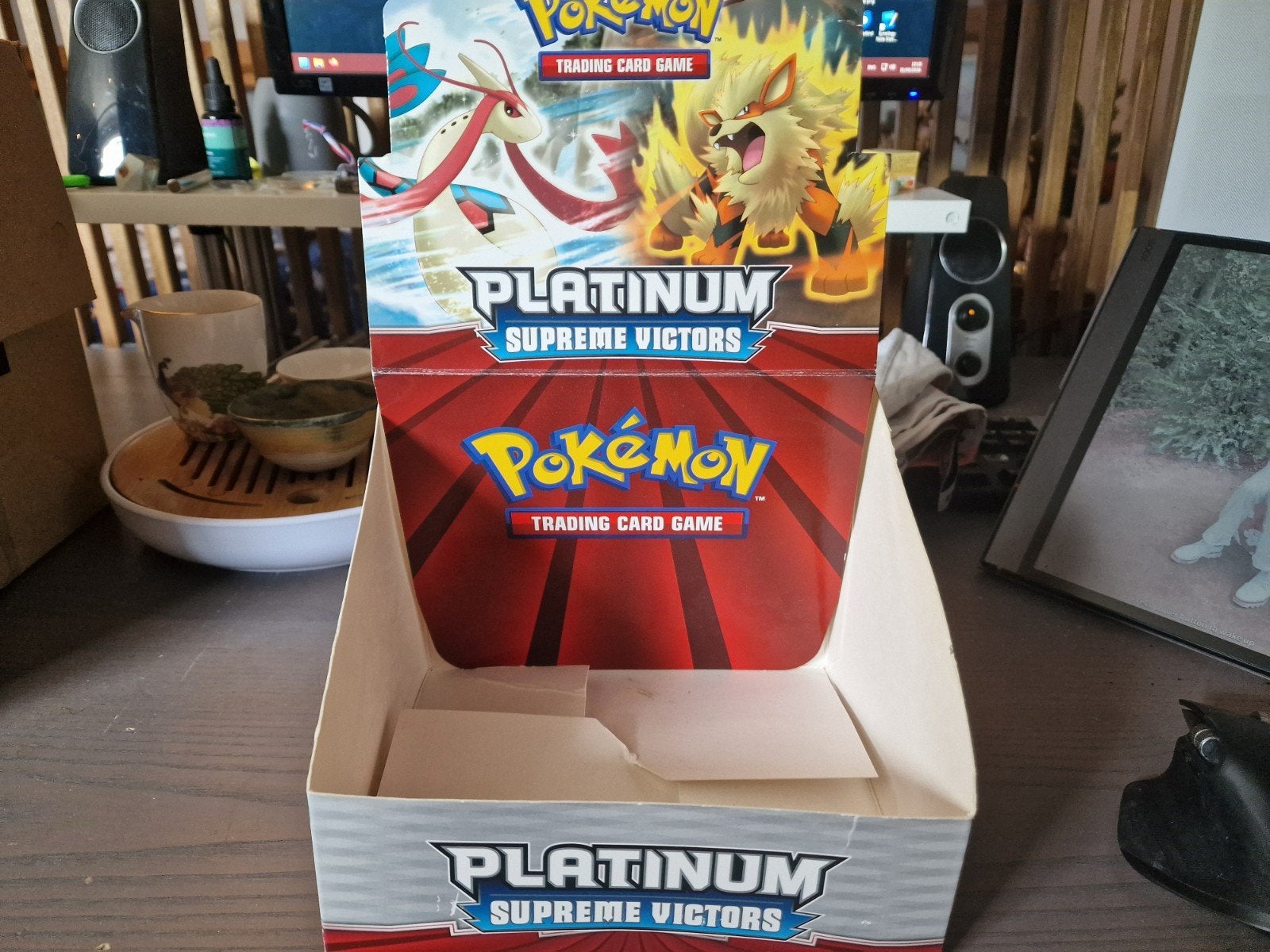 Pokémon Platinum Supreme Victors Display Box (2009), Ophalen of Verzenden, Gebruikt, Boosterbox