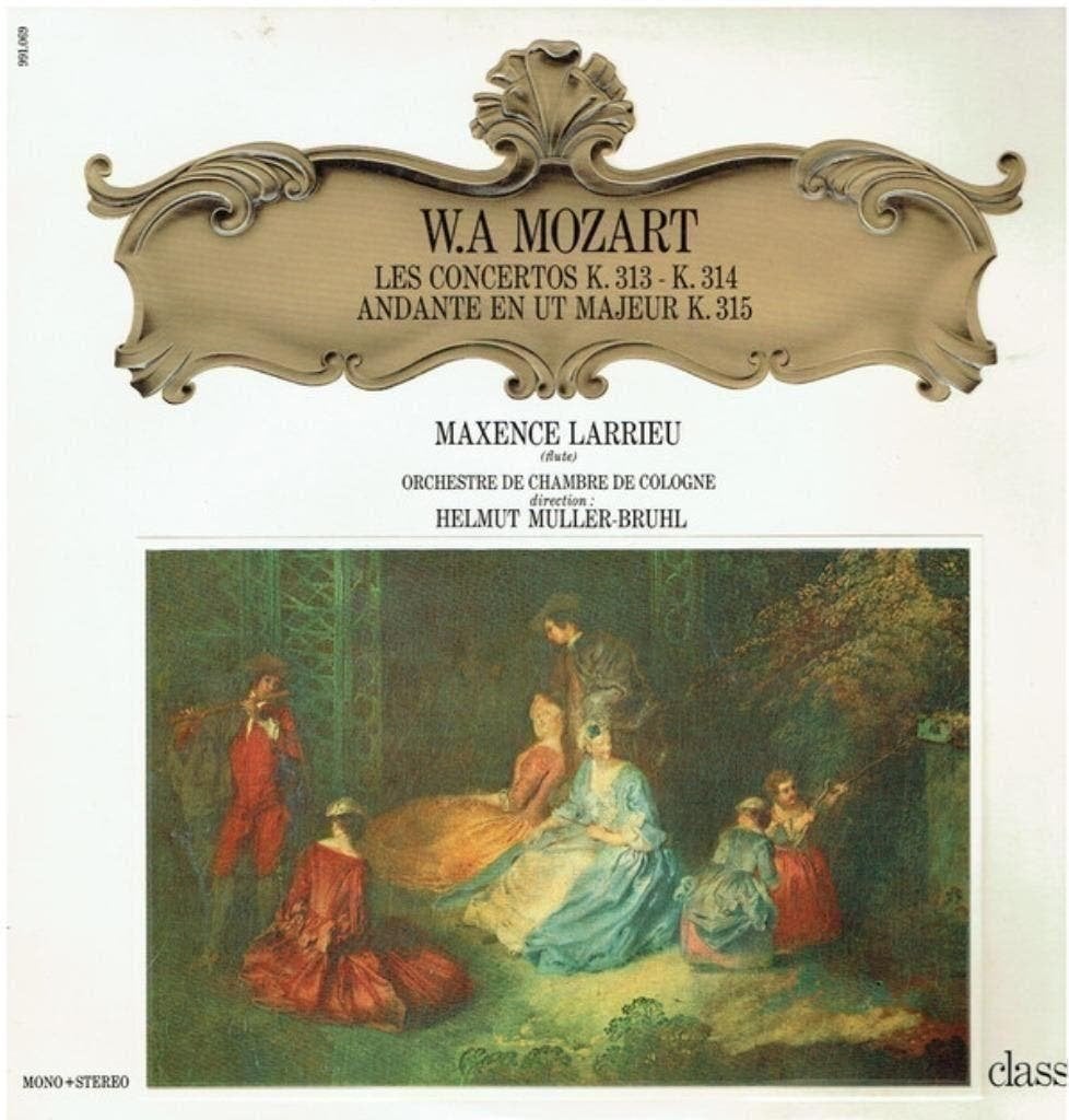 Mozart-Maxence Larrieu-Les Concertos, Kamermuziek, Ophalen of Verzenden, Zo goed als nieuw, 12 inch