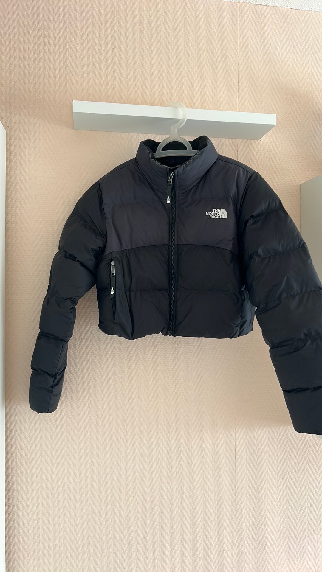 The North Face jas, Ophalen of Verzenden, Zo goed als nieuw, Zwart