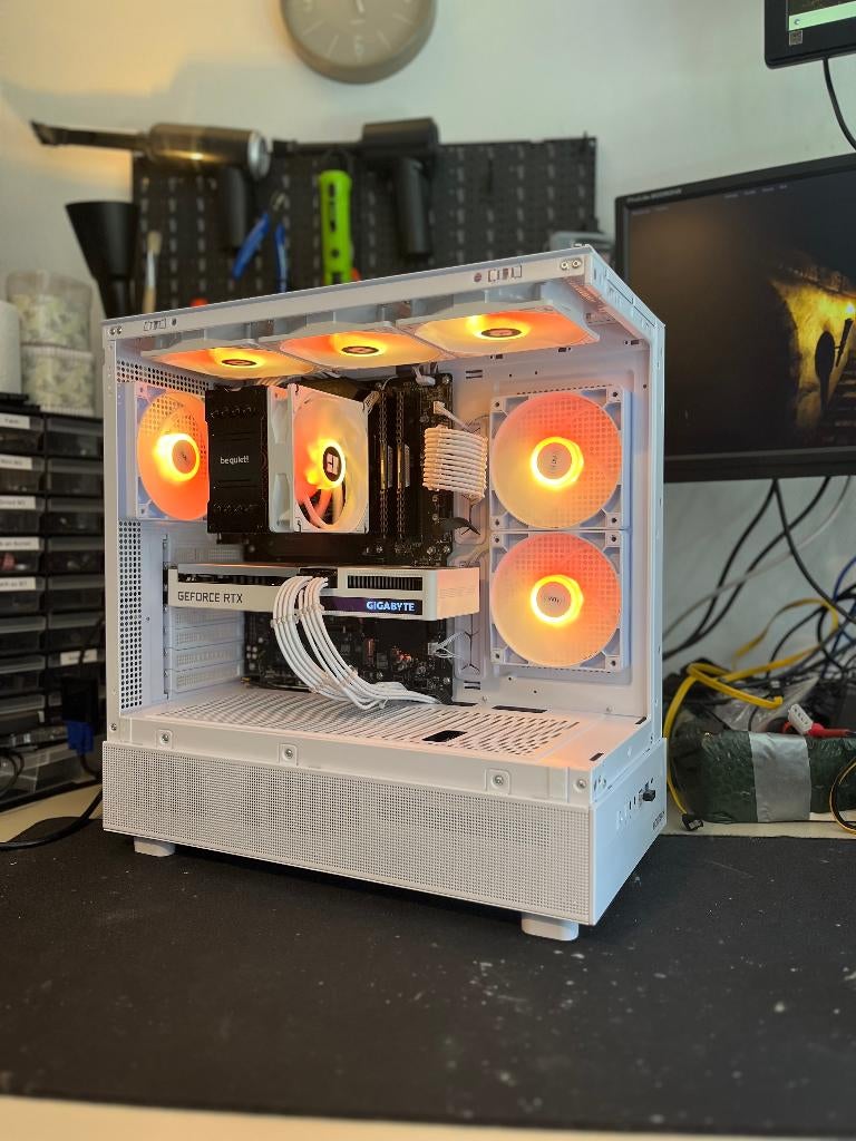 Game pc Intel I5-10600K, RTX3060TI 8GB, 32gb RAM, 500GB SSD, Computers en Software, Desktop Pc's, 32 GB, Zelf gebouwde pc, Virtual Reality