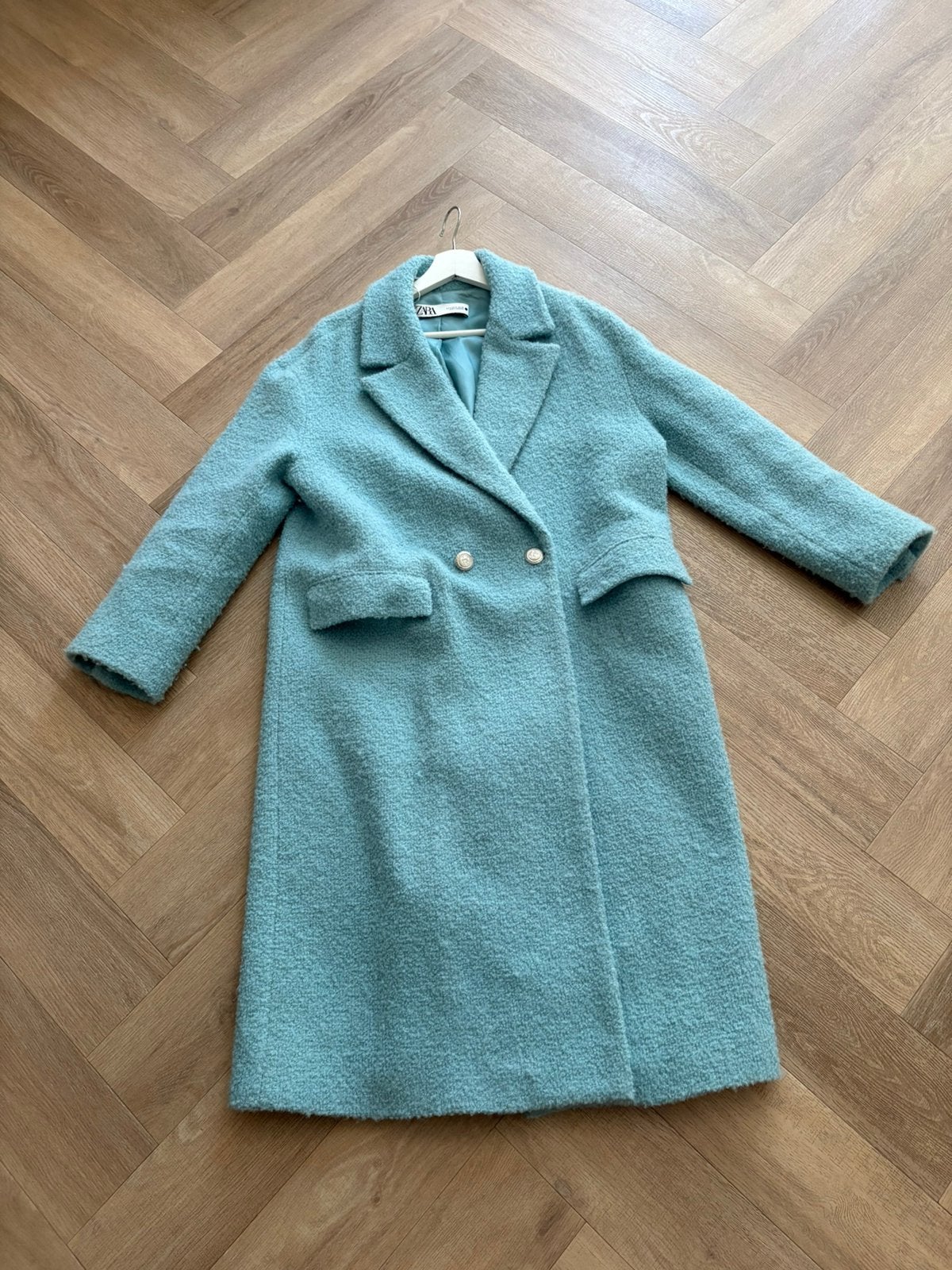 Zara mantel, Verzenden, Zo goed als nieuw, Zwart
