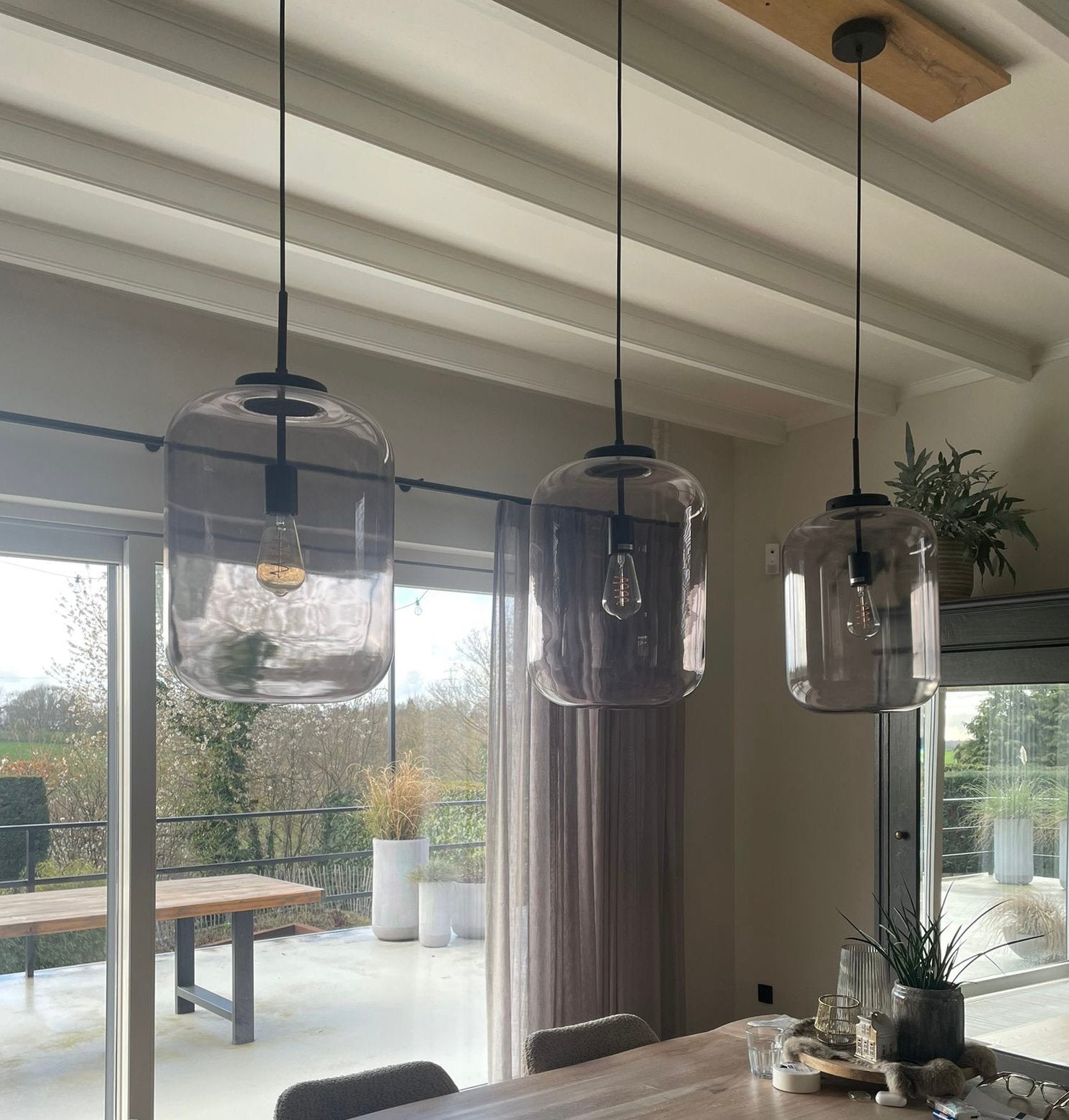 Lampen, Ophalen, Zo goed als nieuw, Glas, Minder dan 50 cm