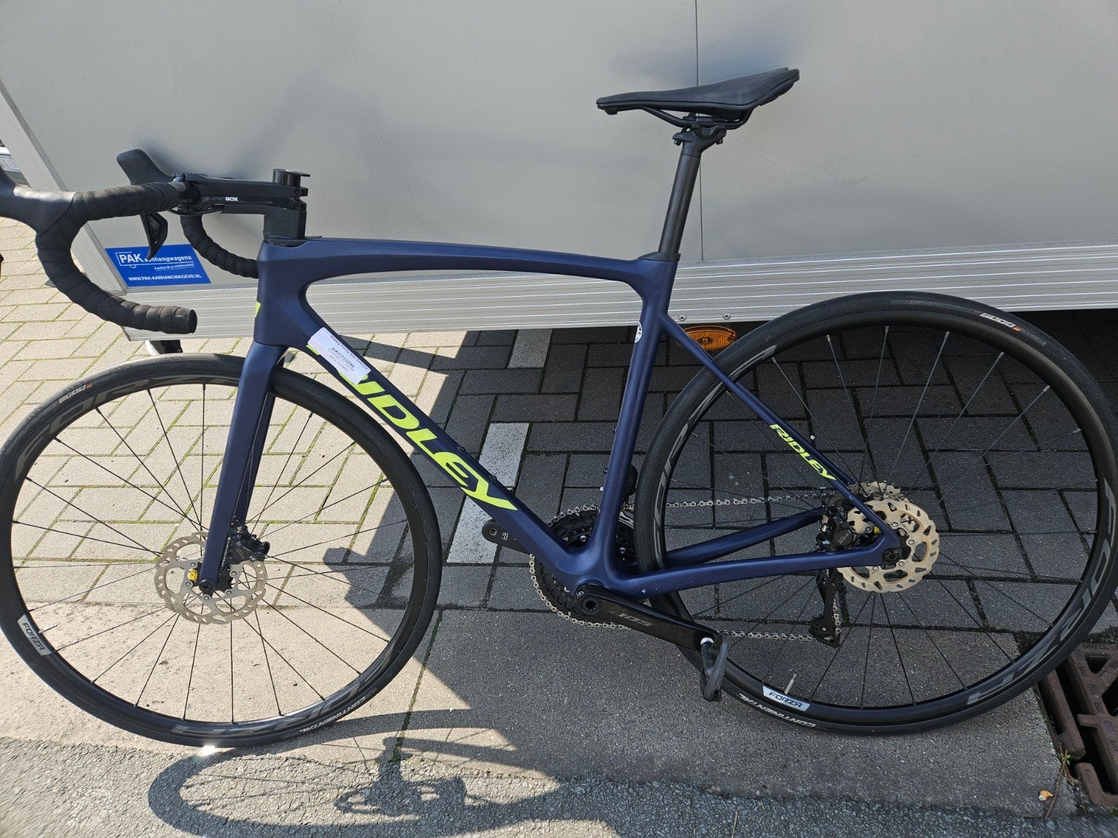 ridley fenix slic 105 di2 te koop, Fietsen en Brommers, Fietsen | Racefietsen, Carbon, 49 tot 53 cm, Zo goed als nieuw, Meer dan 20 versnellingen