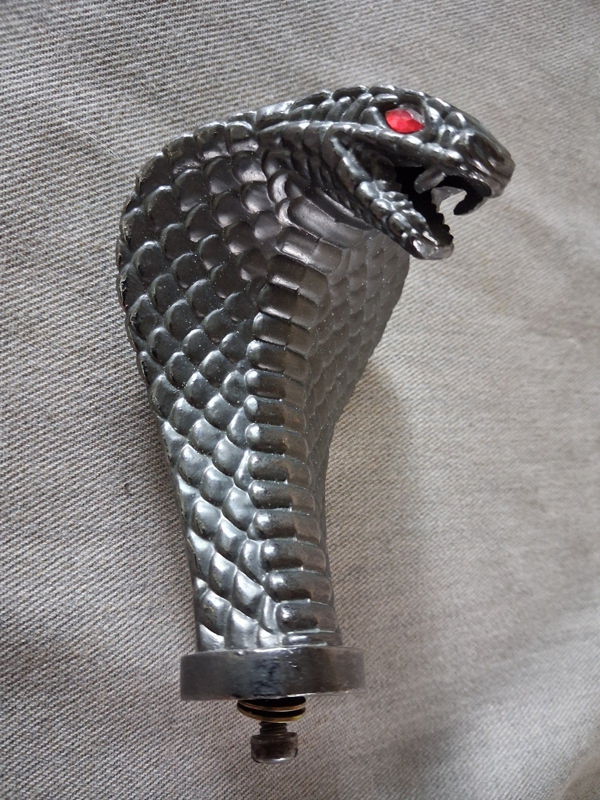 Metalen kop van cobra, pookknop, versnellingspookknop, Ophalen of Verzenden, Nieuw