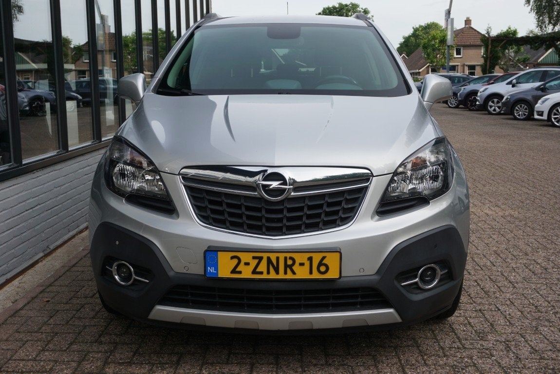 Opel Mokka 1.4 T Cosmo Camera/Trekhaak! (bj 2015), Auto's, Opel, Voorwielaandrijving, Gebruikt, 4 cilinders, Leder en Stof