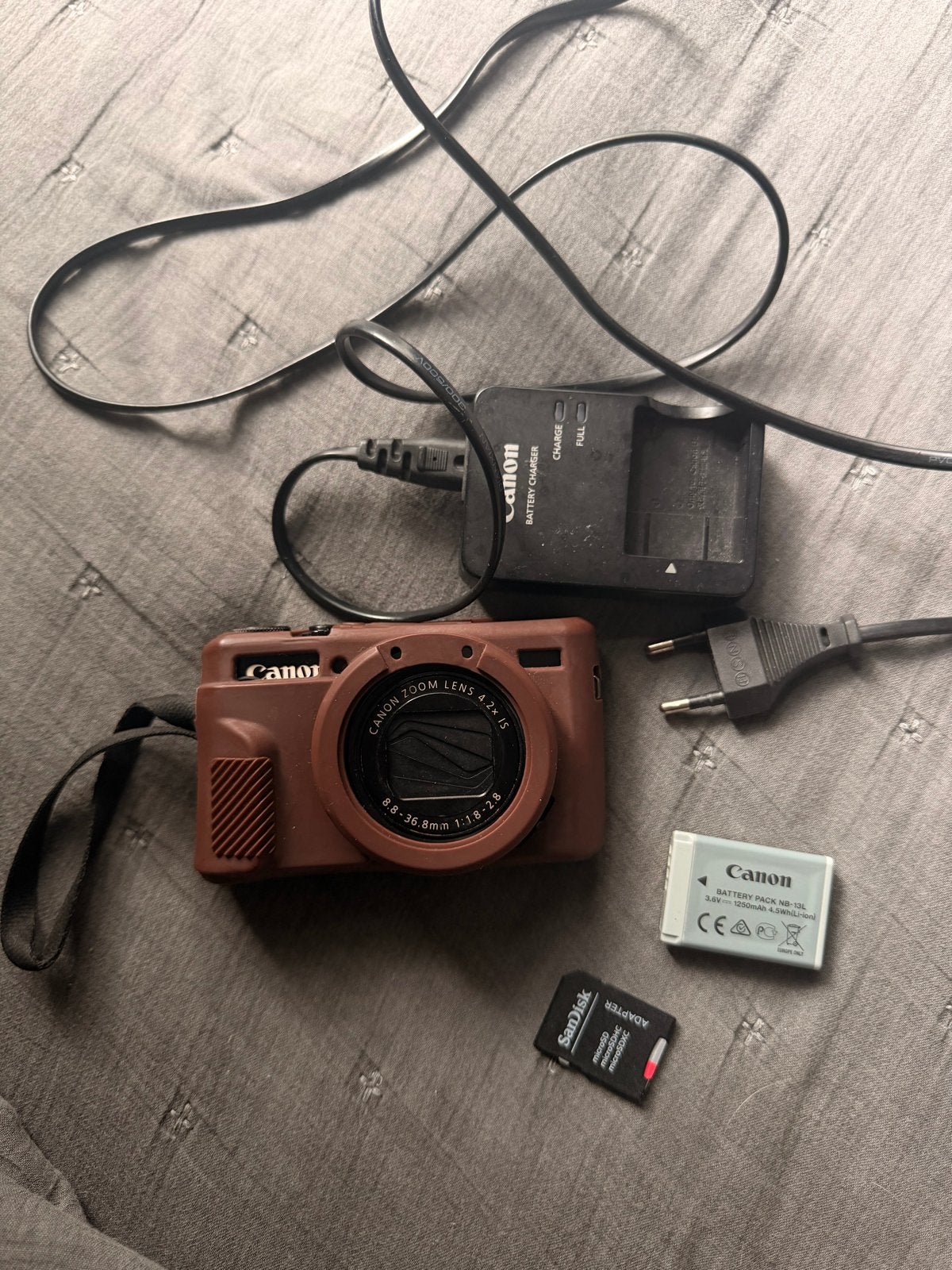 Canon G7X Mark I met oplader, batterij, Audio, Tv en Foto, Fotocamera's Digitaal, Ophalen, Gebruikt, Canon, Compact