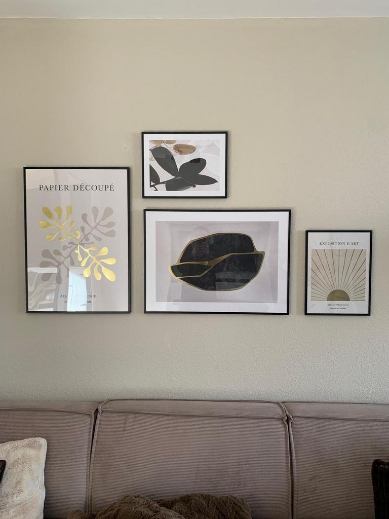 Desenio posters met IKEA lijsten (50x70 en 30x40), Ophalen, Minder dan 50 cm, 50 tot 75 cm, Metaal of Aluminium