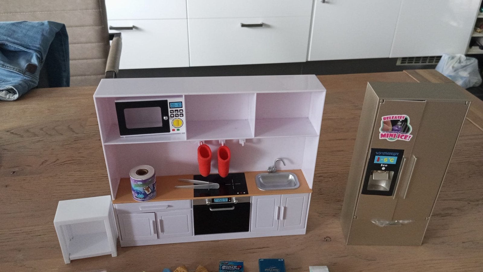 Mini worlds Koelkast en Keuken Speelset, Ophalen of Verzenden, Zo goed als nieuw