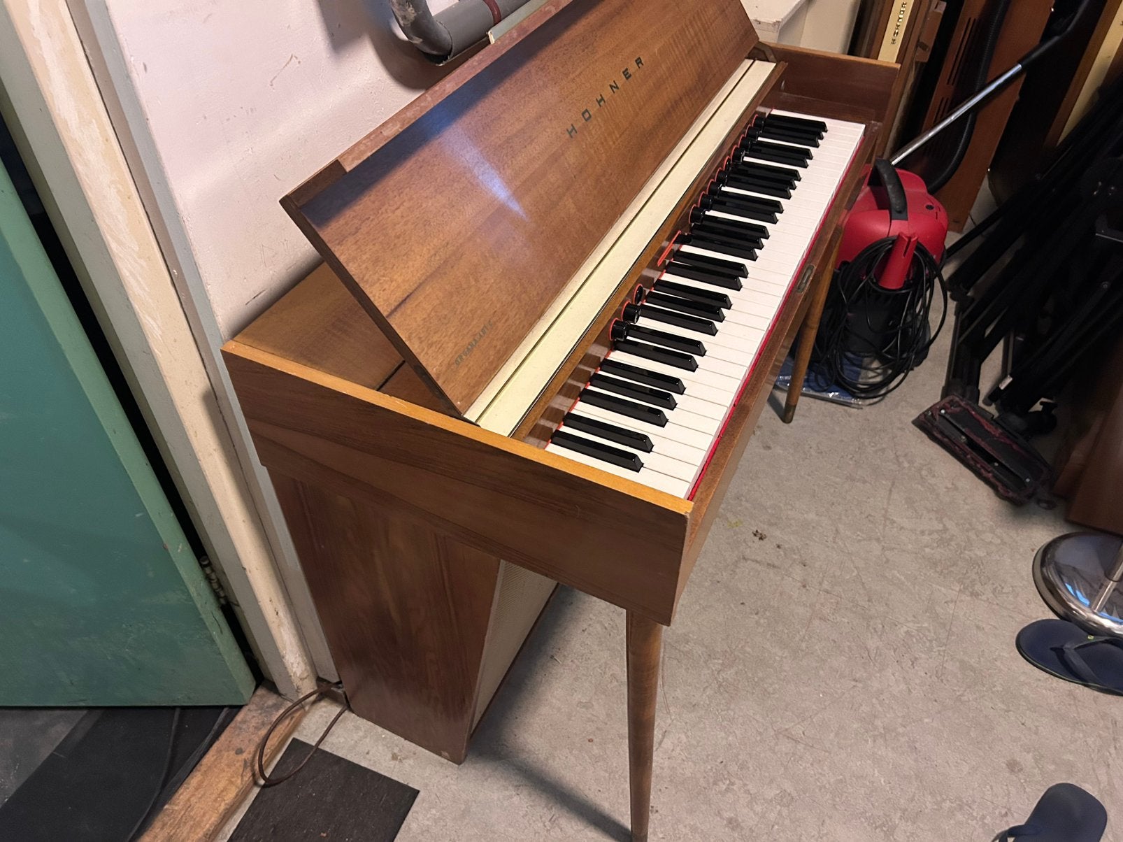 Hohner Organa 461 C, Ophalen, Gebruikt, Bruin, Overige typen