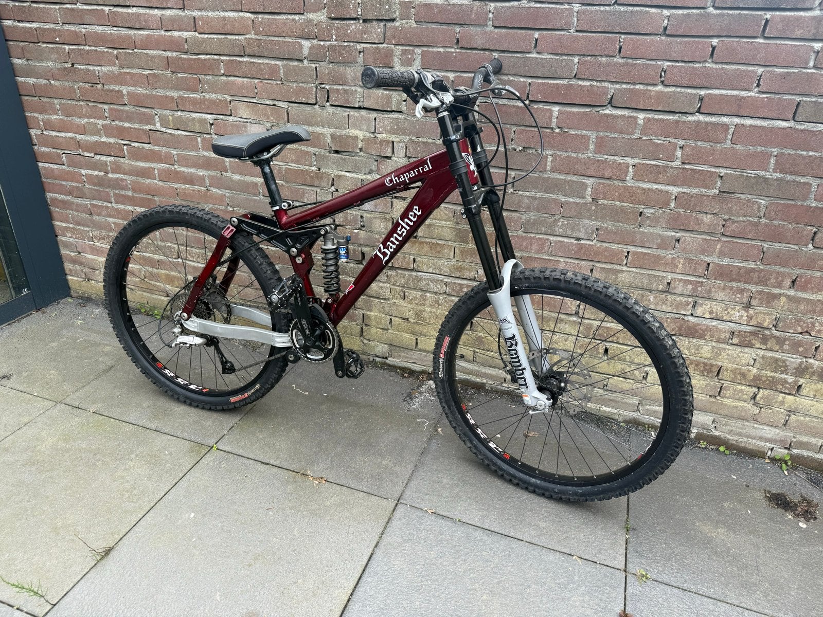 Banshee Chaparral Downhill Mountainbike, Gebruikt, Schijfrem, 53 tot 57 cm, Ophalen