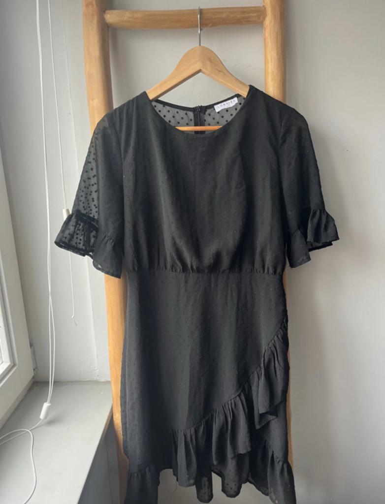 Zwart jurkje Loavies, Kleding | Dames, Maat 38/40 (M), Zwart, Ophalen of Verzenden, Zo goed als nieuw