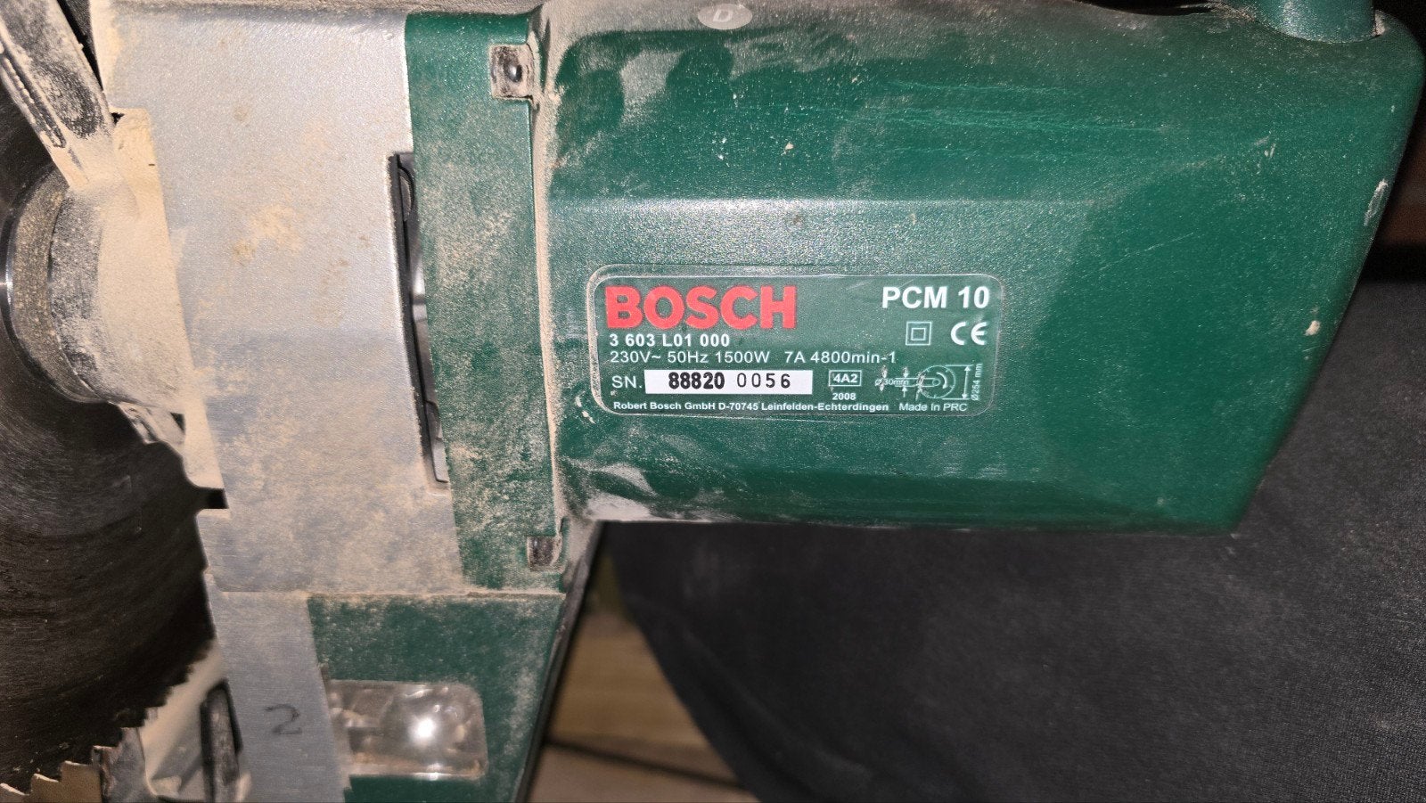 opzoek naar een bosch pcm 10 afkortzaag voor onderdelen, Ophalen, 1000 watt of meer, Overige typen