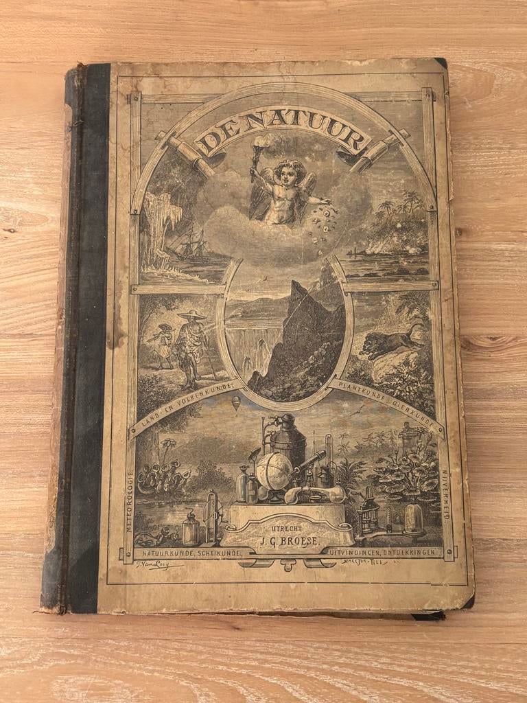 De Natuur - Zesde Jaargang 1886 - Geïllustreerd Maandschrift, Ophalen of Verzenden, Gelezen, Natuur algemeen