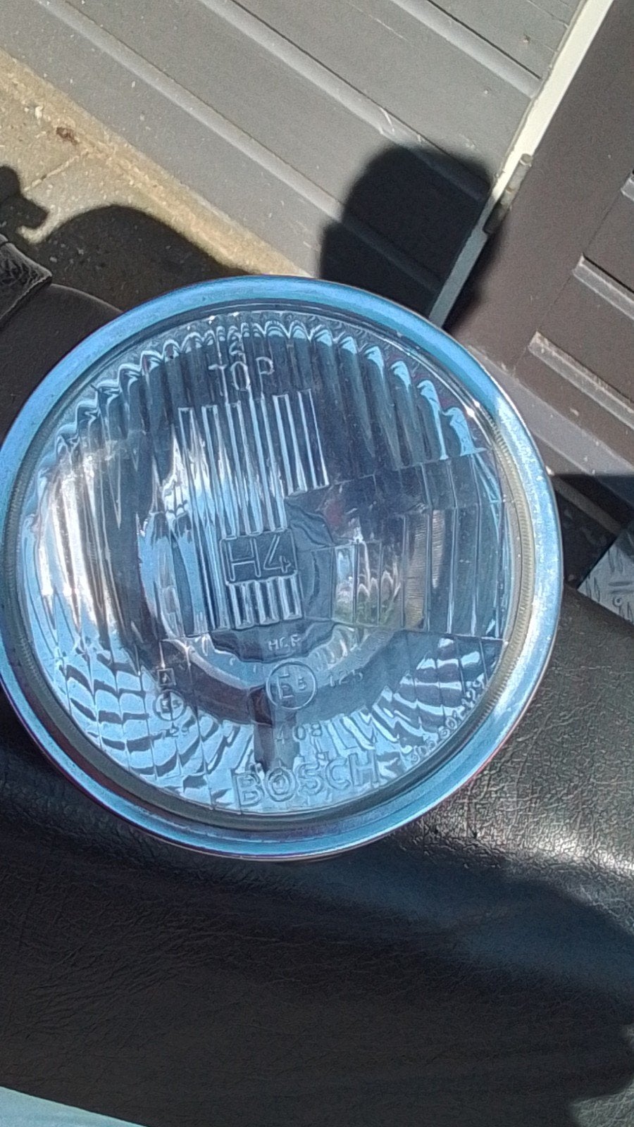 Yamaha xt500 koplamp., Ophalen