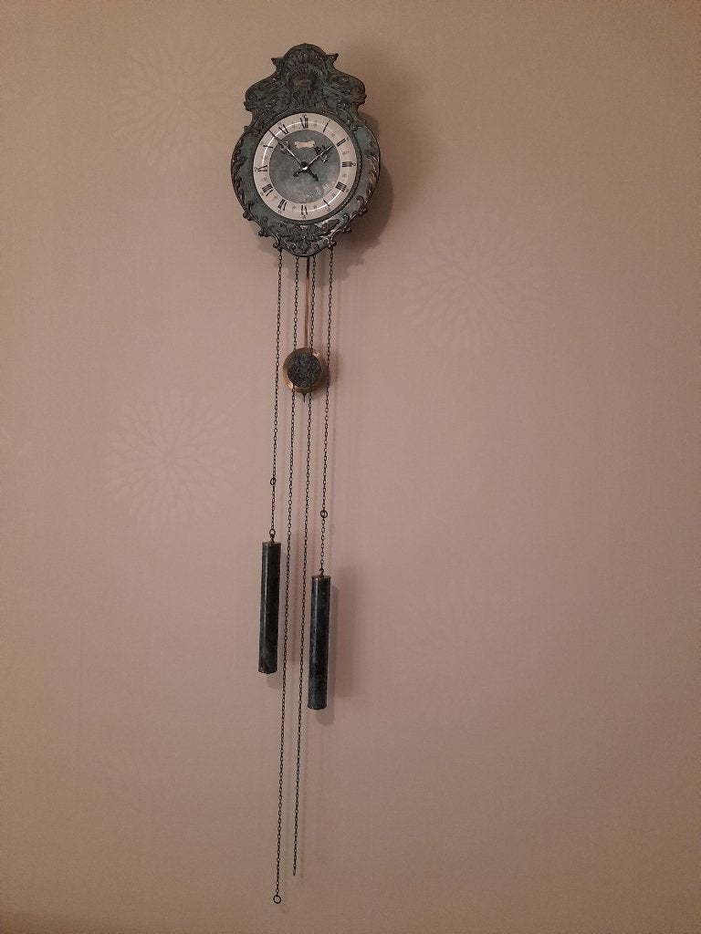 Mooie wandklok, merk Hermle, Ophalen, Wandklok, Analoog, Zo goed als nieuw