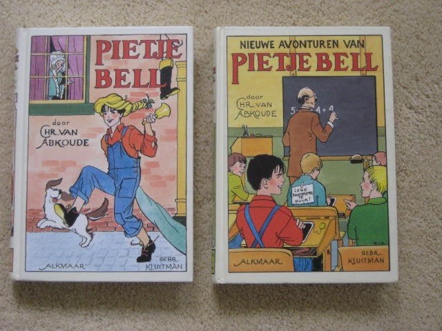 Pietje Bell boeken 4 stuks Chr v. Abcoude Gebr Kluitman ZGAN, Boeken, Ophalen of Verzenden, Zo goed als nieuw