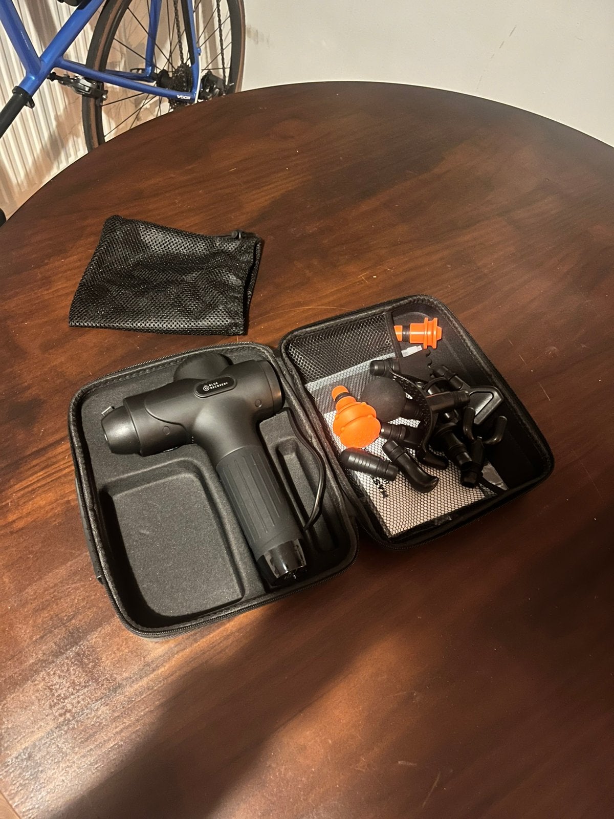 Blue Recovery Massage Gun, Ophalen of Verzenden, Zo goed als nieuw, Apparaat