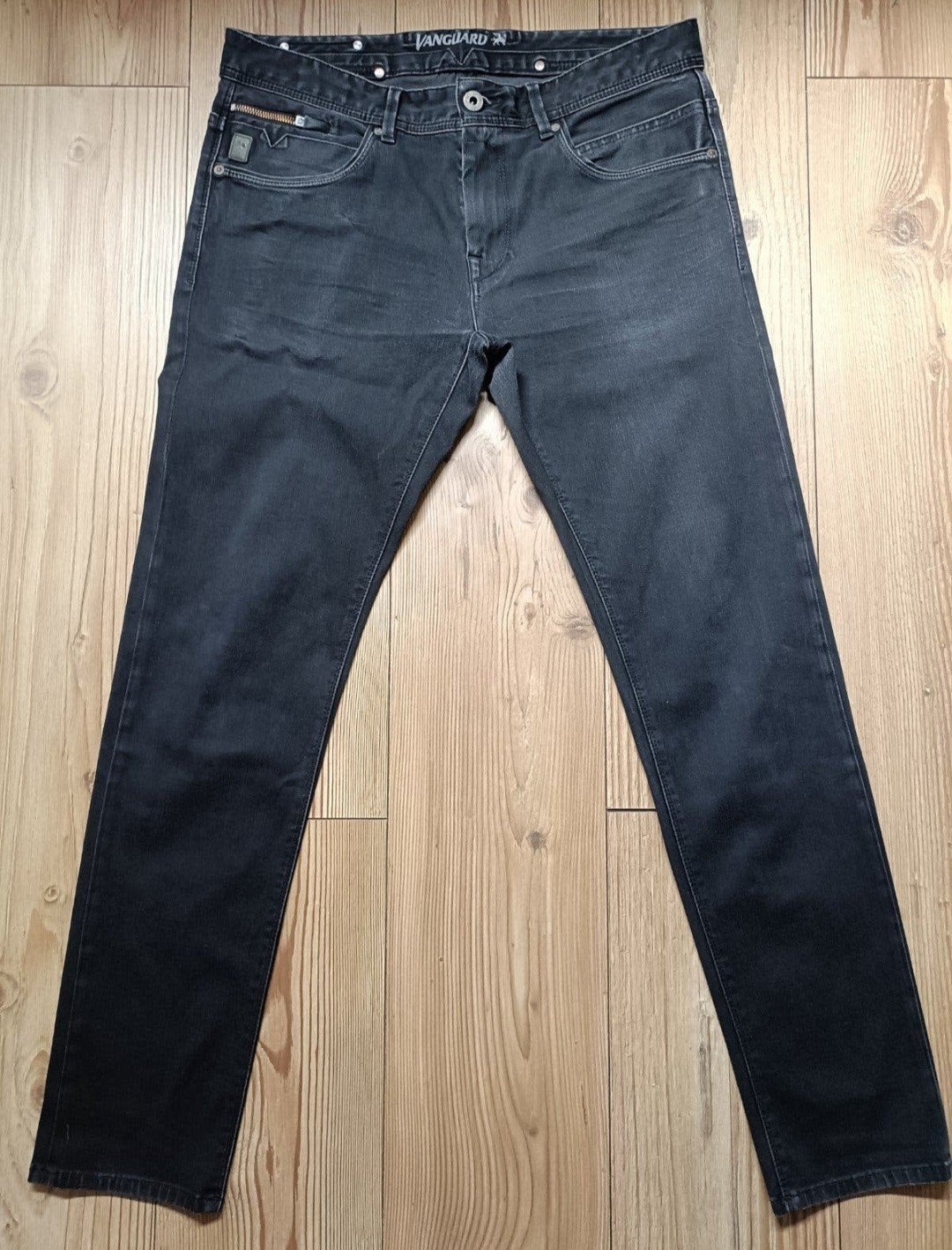 Vanguard stretch maat 34-32, Ophalen of Verzenden, Zo goed als nieuw, Zwart, W33 - W34 (confectie 48/50)