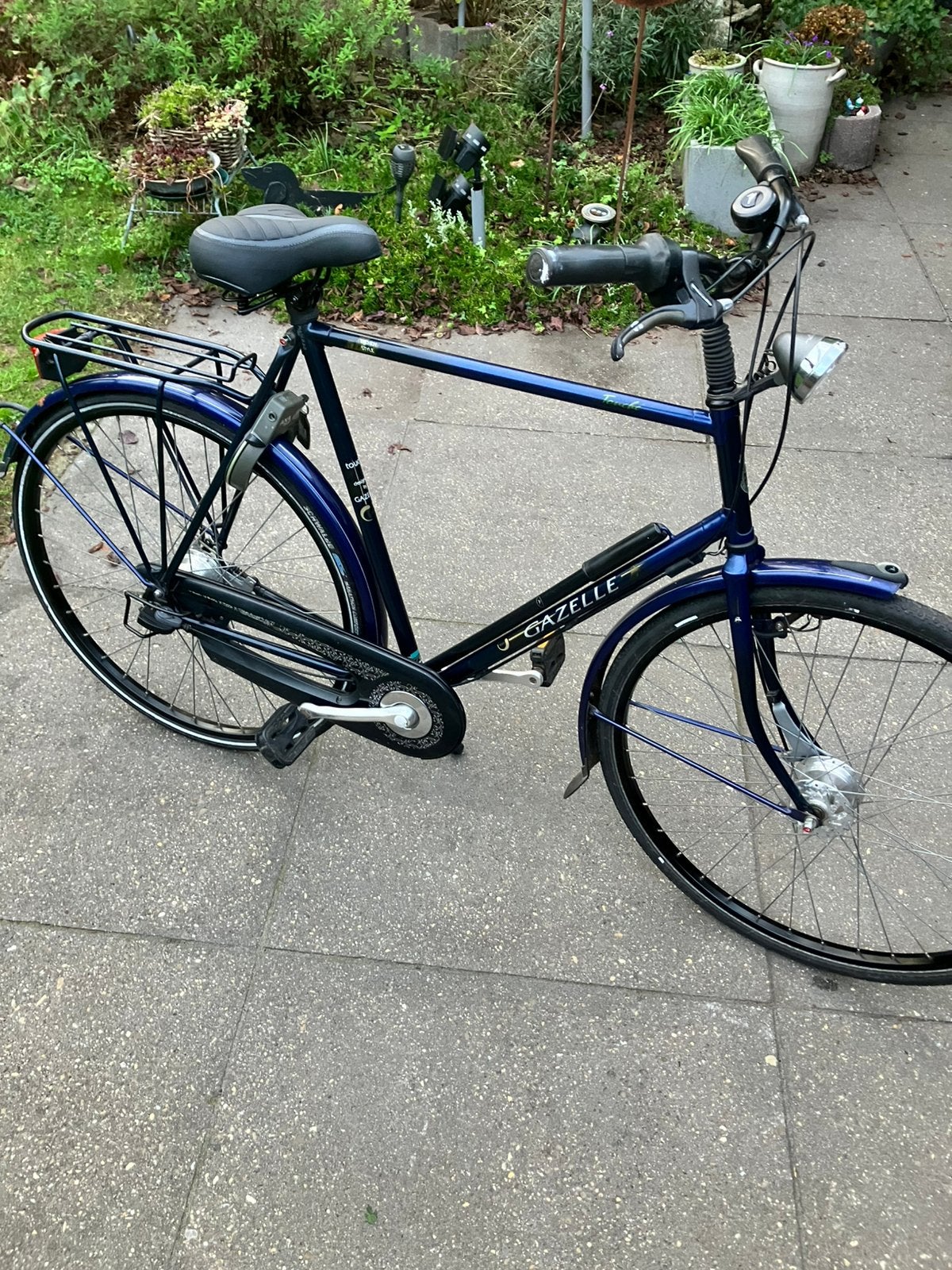 Mooie Gazelke Touche herenfiets., Ophalen, Gebruikt, Gazelle, Versnellingen