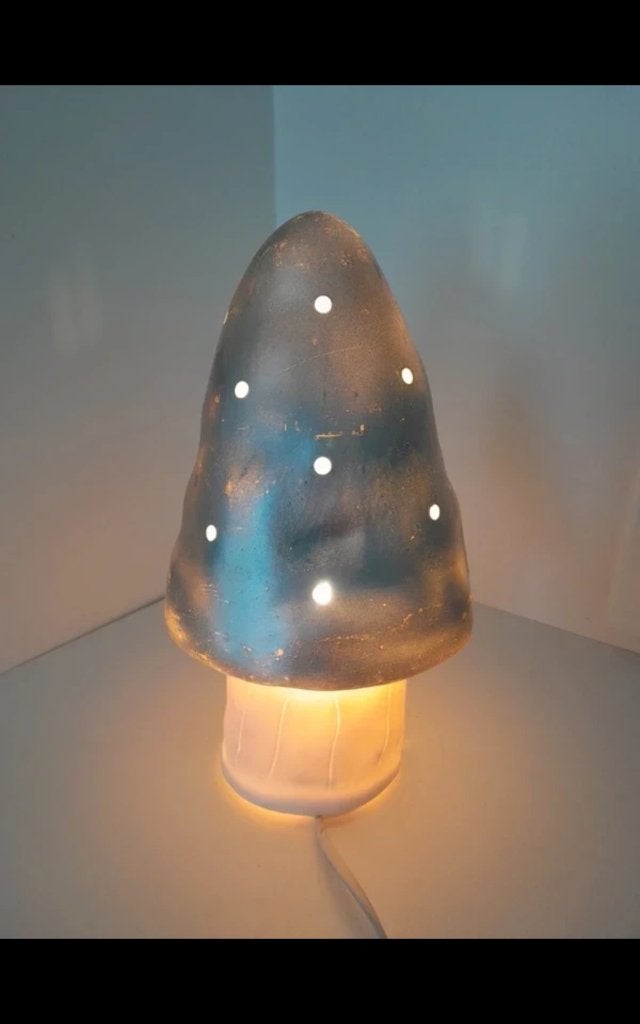 Heico paddestoel lamp, Kunststof, Overige merken, Paddenstoellamp, E14 (klein)