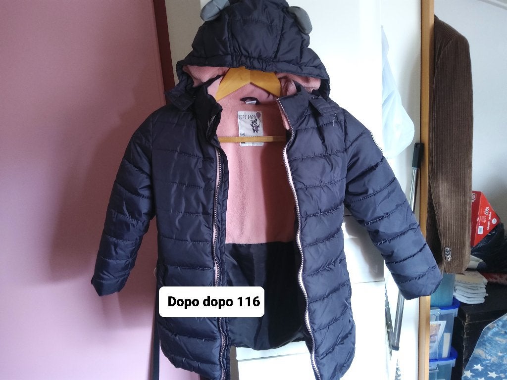 Winterjassen, Kinderen en Baby's, Ophalen, Gebruikt, Meisje, Jas