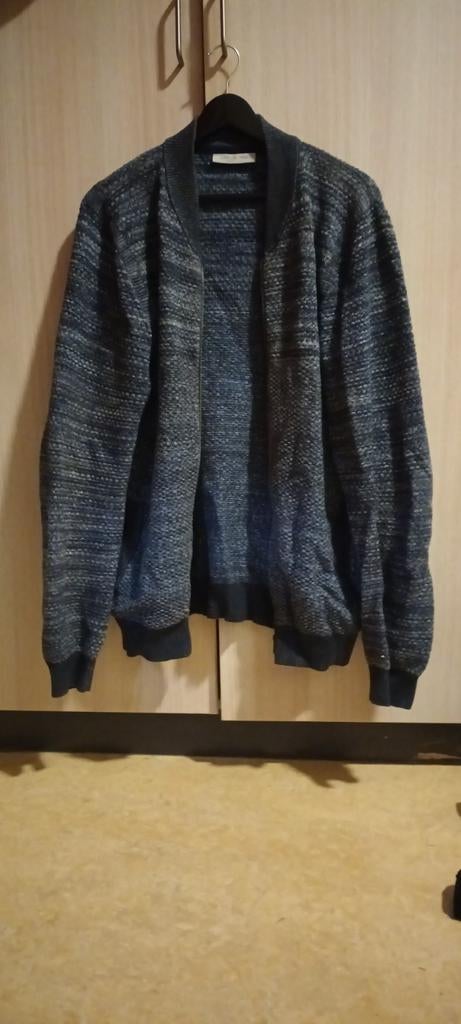 Mooie en Warme 'Cast Iron' vest. Blauw. L., Ophalen, Zo goed als nieuw, Blauw