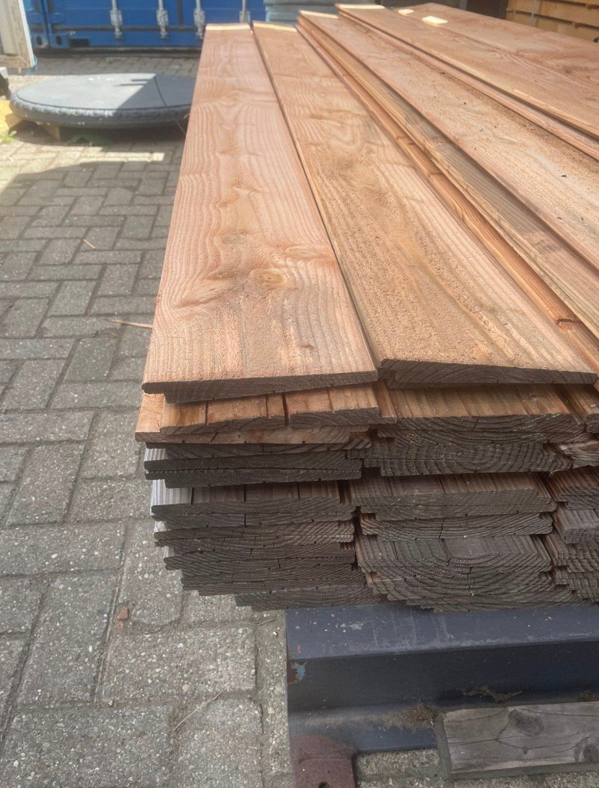 Zweeds / IJssel Rabat, lengtes 3, 4, 5 meter € 4,00 /mtr, Ophalen, Nieuw, 250 cm of meer, Planken
