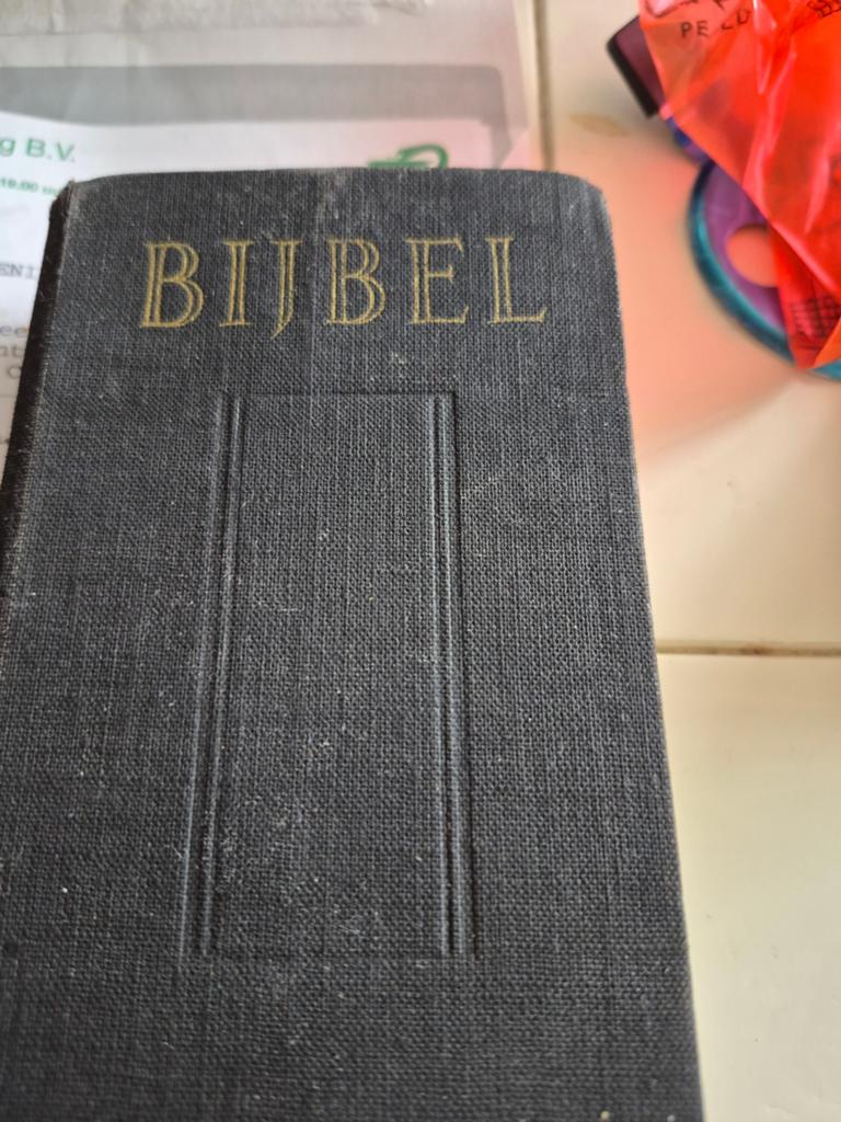 Oude Bijbel - Statenvertaling 1950, Antiek en Kunst, Antiek | Boeken en Bijbels, Ophalen of Verzenden, Staten-Generaal der Vereenigde Nederlanden