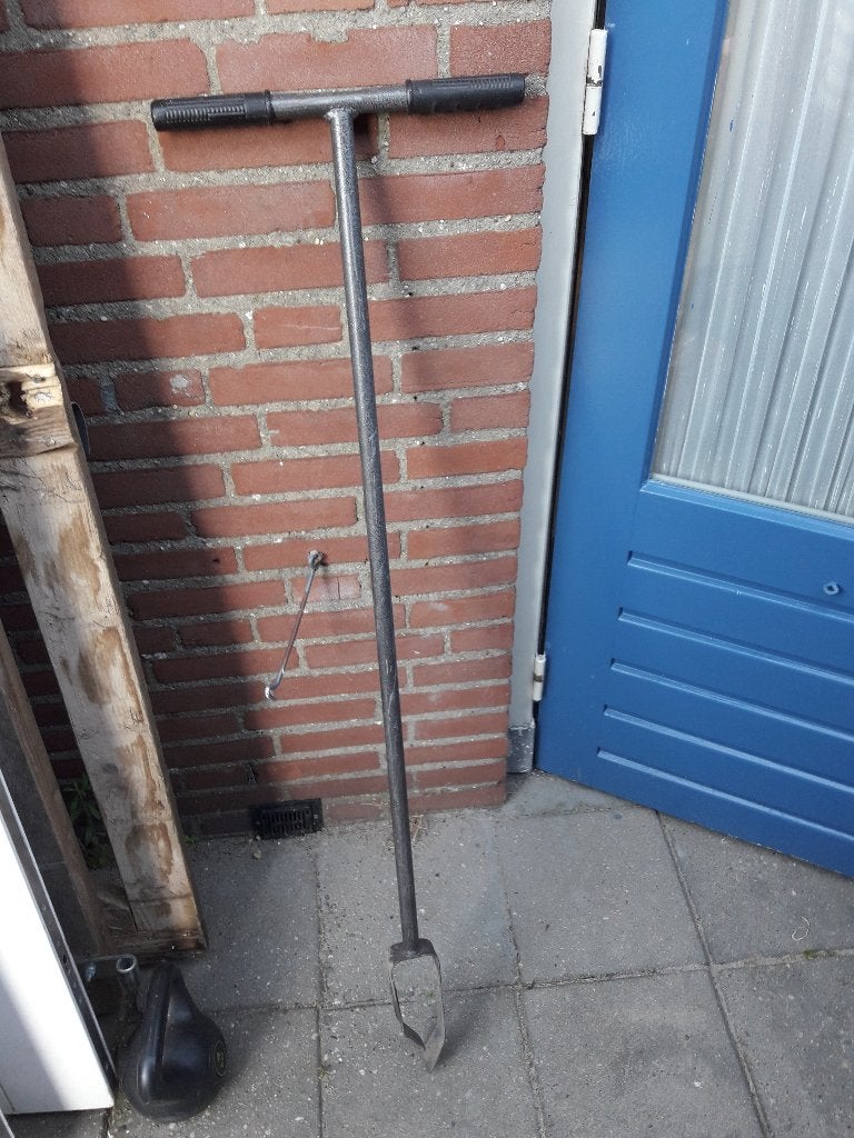 Boor Grondboor rond 7 cm., Tuin en Terras, Hand-tuingereedschap, Ophalen, Zo goed als nieuw, Grondboor