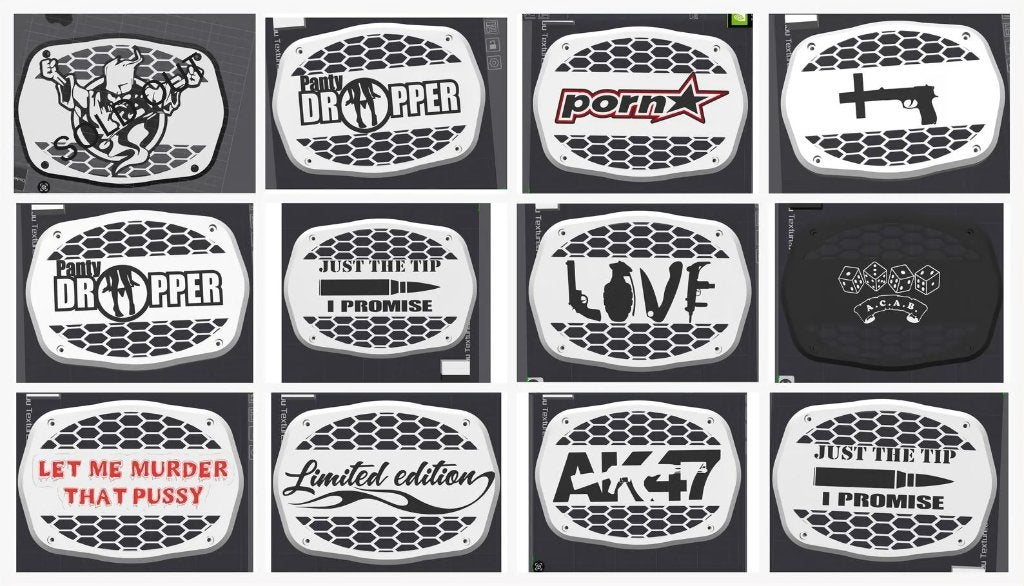 6x9 cover speakers verschillende soorten, Auto diversen, Autospeakers, Ophalen of Verzenden, Nieuw