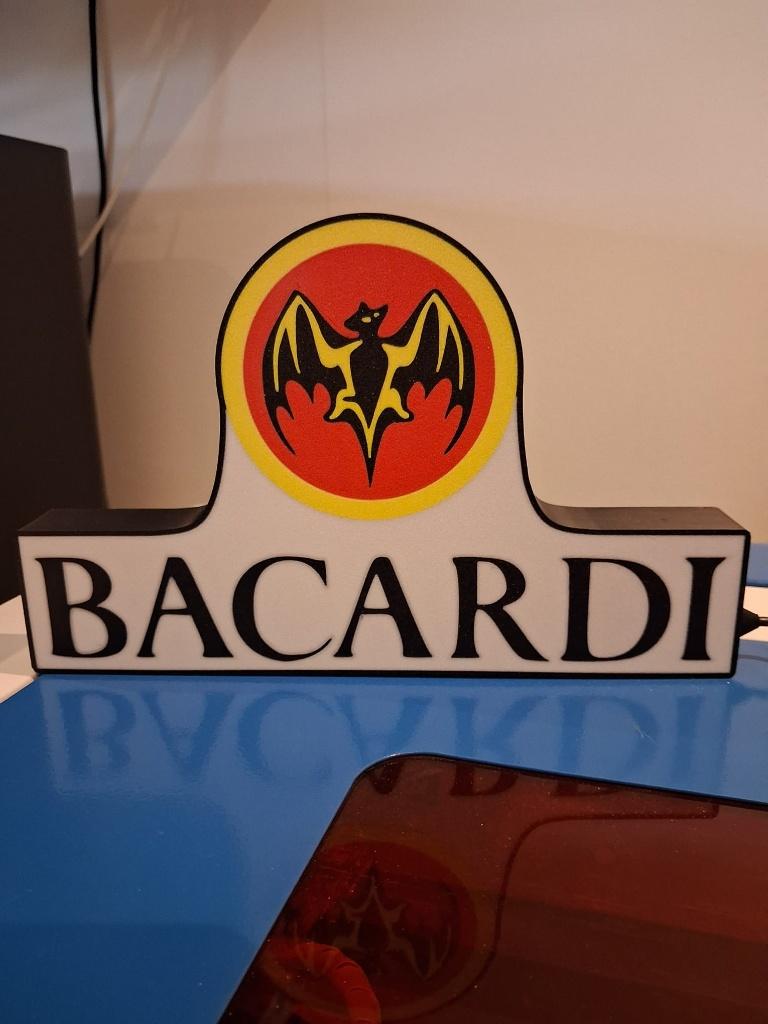 Lichtbak Bacadi, Verzamelen, Merken en Reclamevoorwerpen, Ophalen of Verzenden, Nieuw, Lichtbak of (neon) lamp