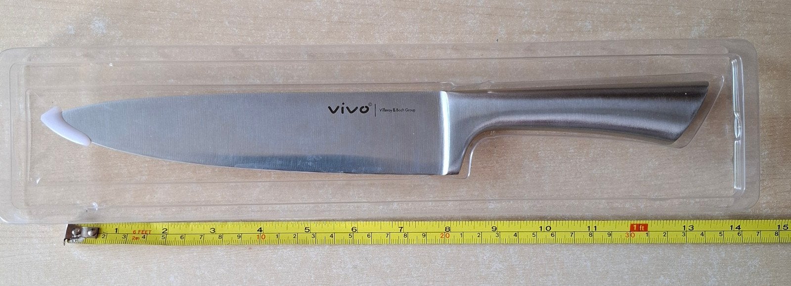 Vivo keukenmes, Ophalen of Verzenden, Nieuw, Rvs of Chroom