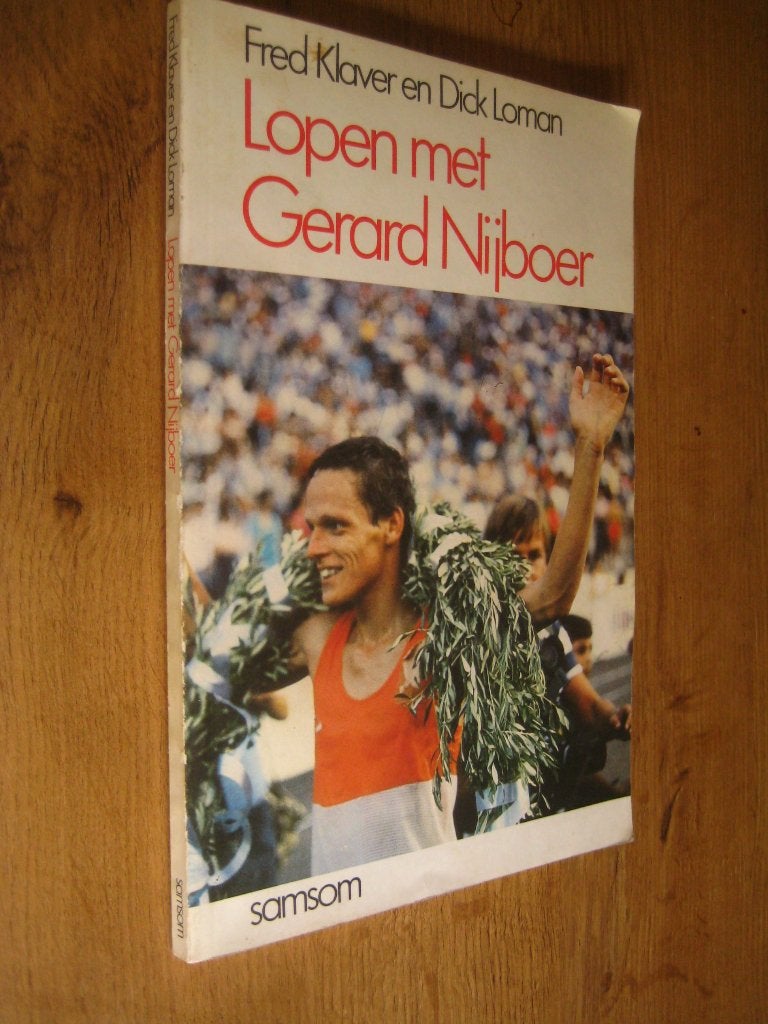 lopen met gerard nijboer + kaart - klaver / loman, Boeken, Ophalen of Verzenden, Zo goed als nieuw, Lopen en Fietsen
