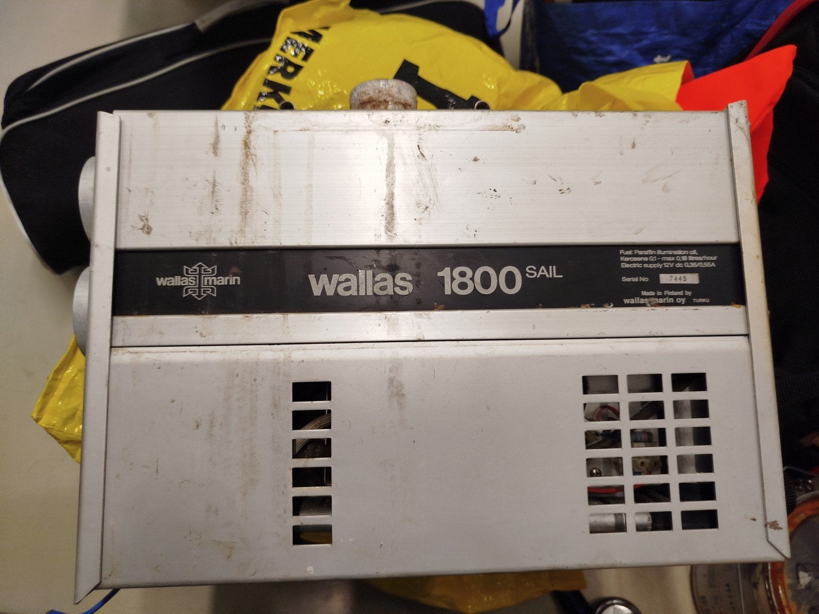 Wallas 1800 Sail dieselkachel - gebruikt, niet getest, 30 tot 80 cm, Gebruikt, Kachel, Minder dan 60 cm