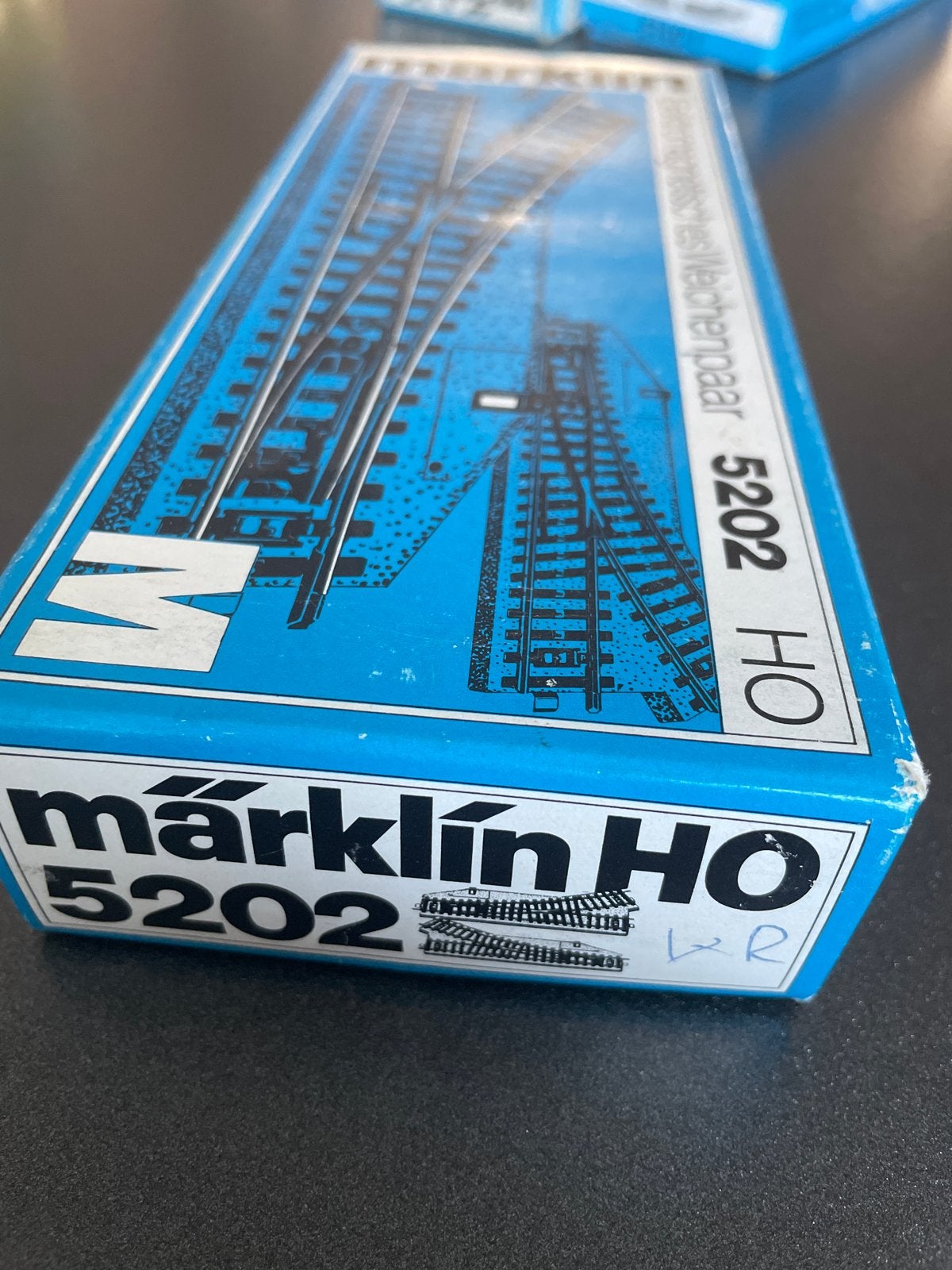 Märklin HO 5202 Wisselpaar - Zo goed als nieuw, Wisselstroom, Rails, Ophalen of Verzenden, Zo goed als nieuw