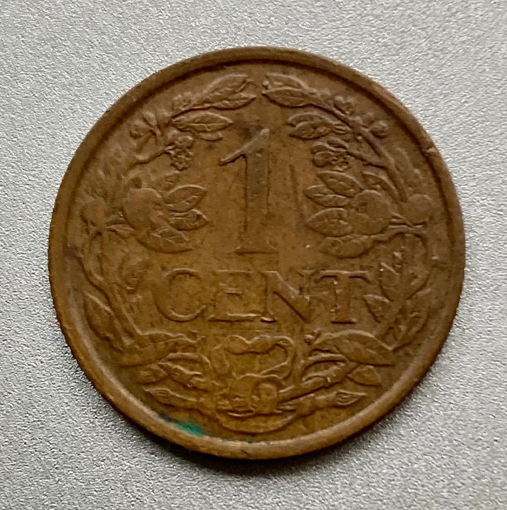 1 Cent Nederlandse Antillen 1968, Verzenden, Koningin Juliana, 1 cent, Losse munt