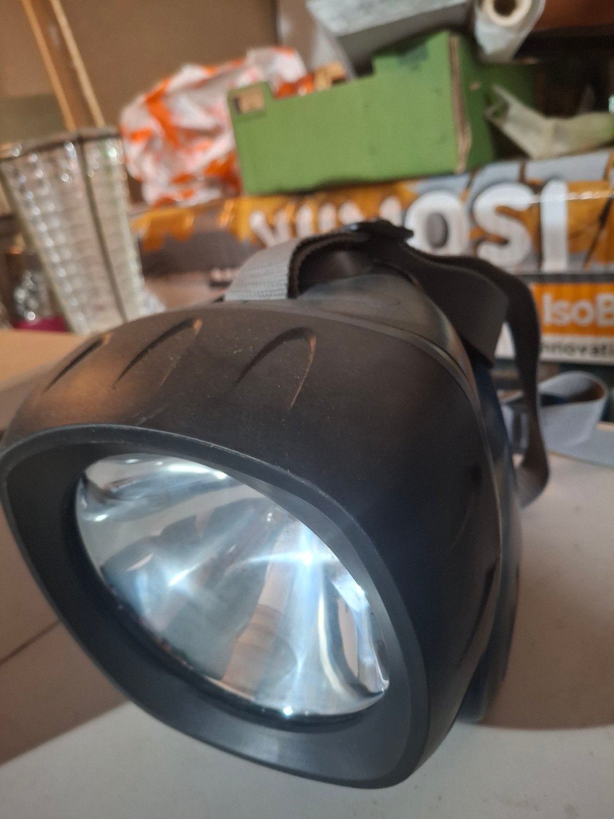 Top Craft Oplaadbare Halogeen Schijnwerper 100W/55W, Ophalen of Verzenden, Gebruikt, Accu