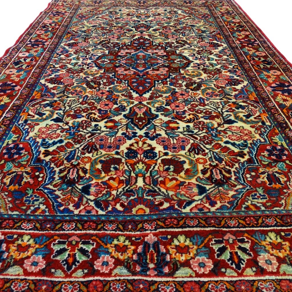 Perzisch tapijt - Rozen Bidjar - 210 x 132 cm - Handgeknoopt, 100 tot 150 cm, -, -, 200 cm of meer