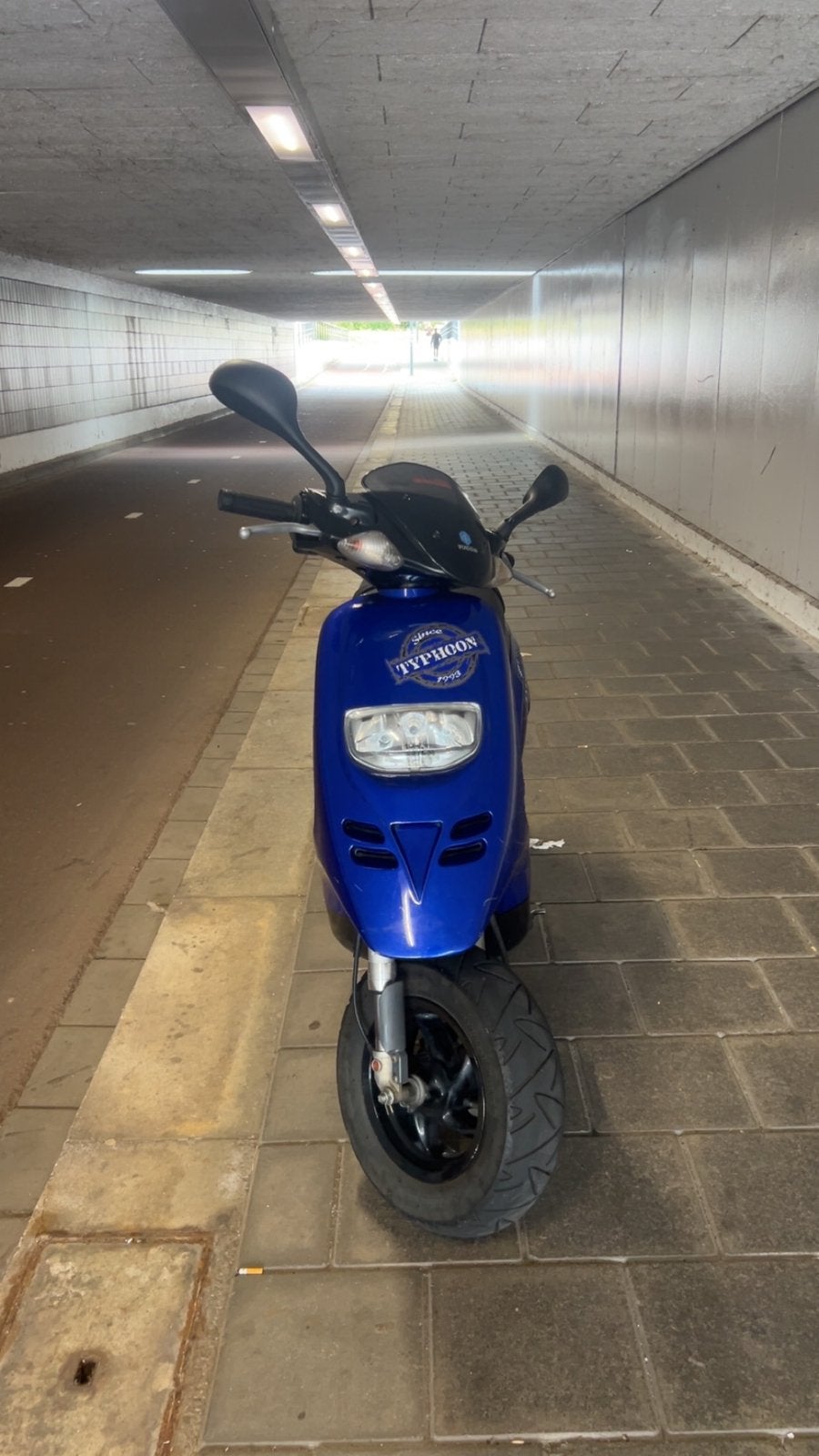 Piaggio Typhoon, Ophalen, Piaggio, Tweetakt, Gebruikt