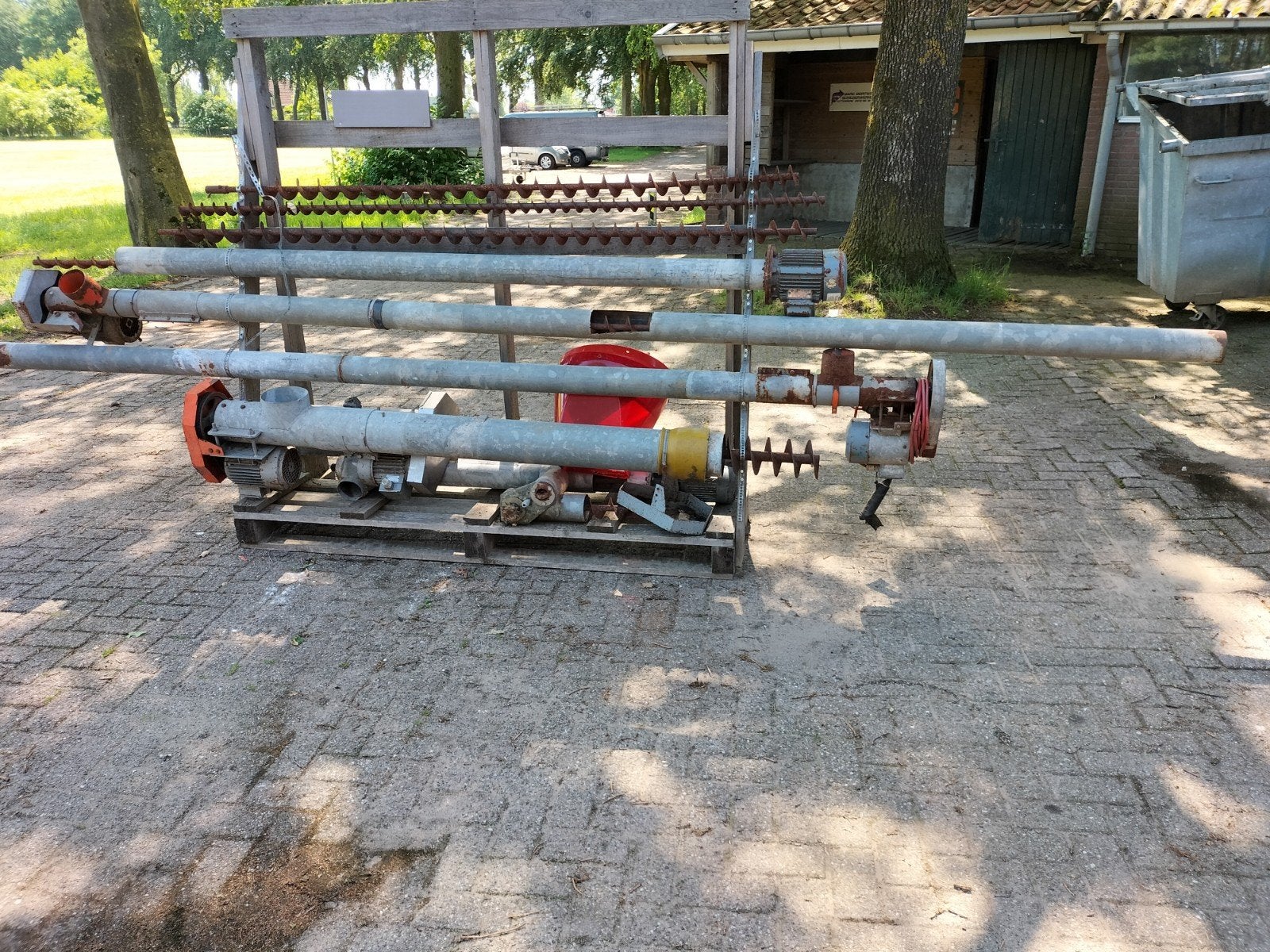 Diverse vijzels en vijzelmotoren, Ophalen of Verzenden, Akkerbouw, Voertechniek