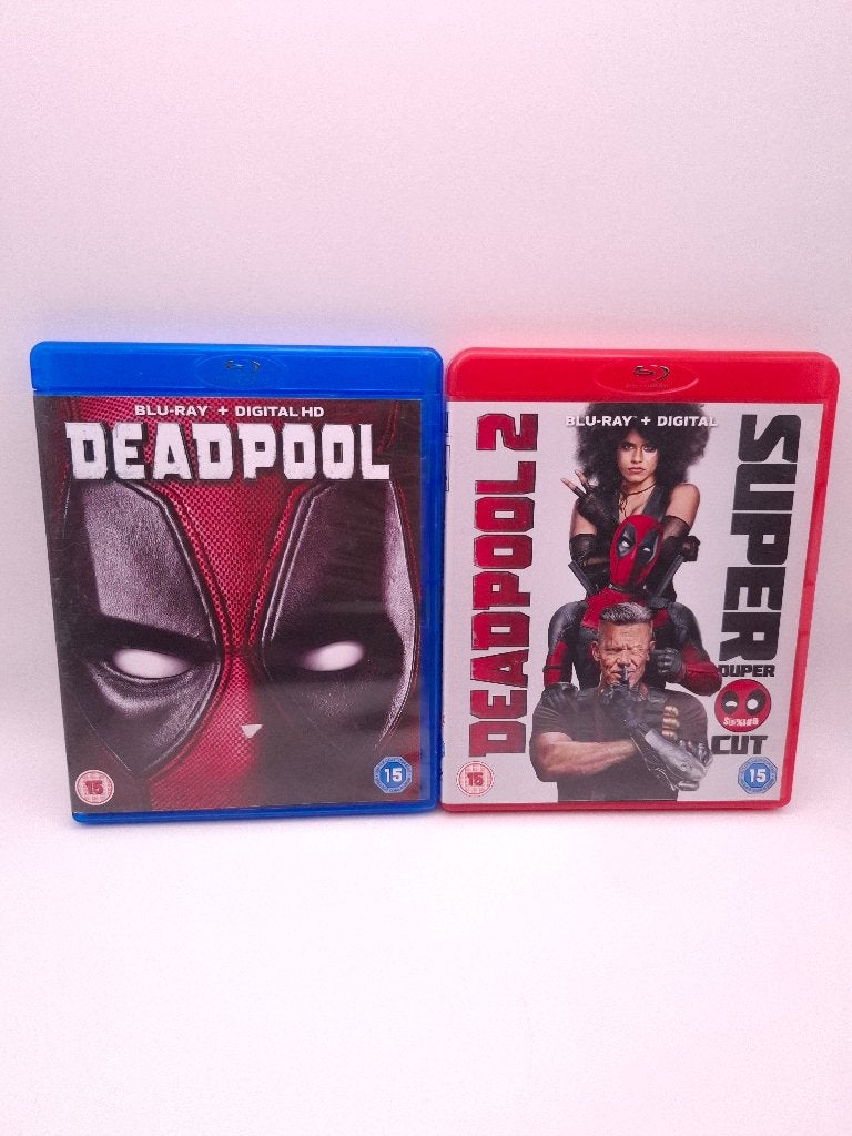 deadpool  1 & 2 blu-ray, Film, Actie, Engels, Ophalen of Verzenden
