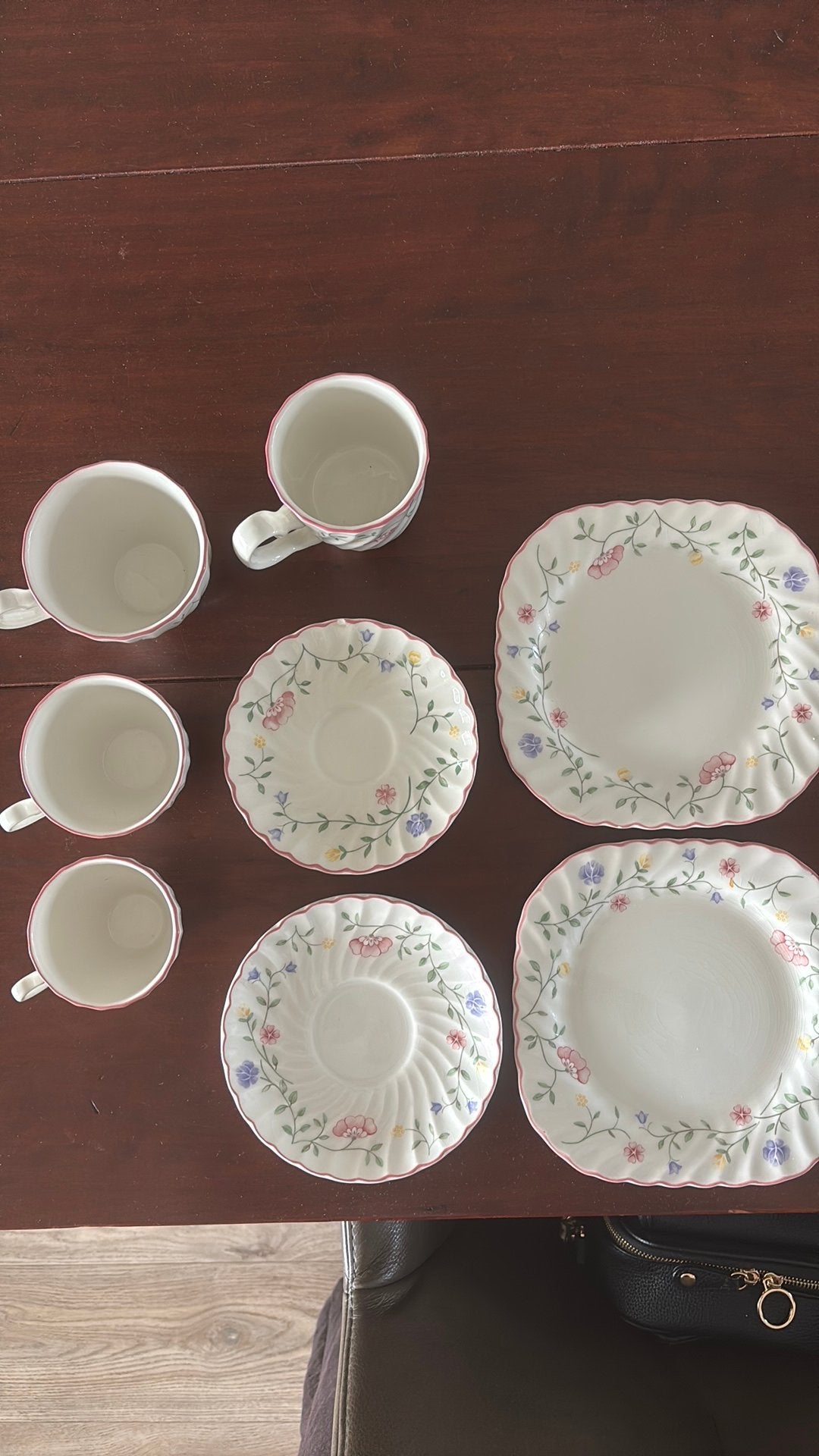 Servies, Ophalen
