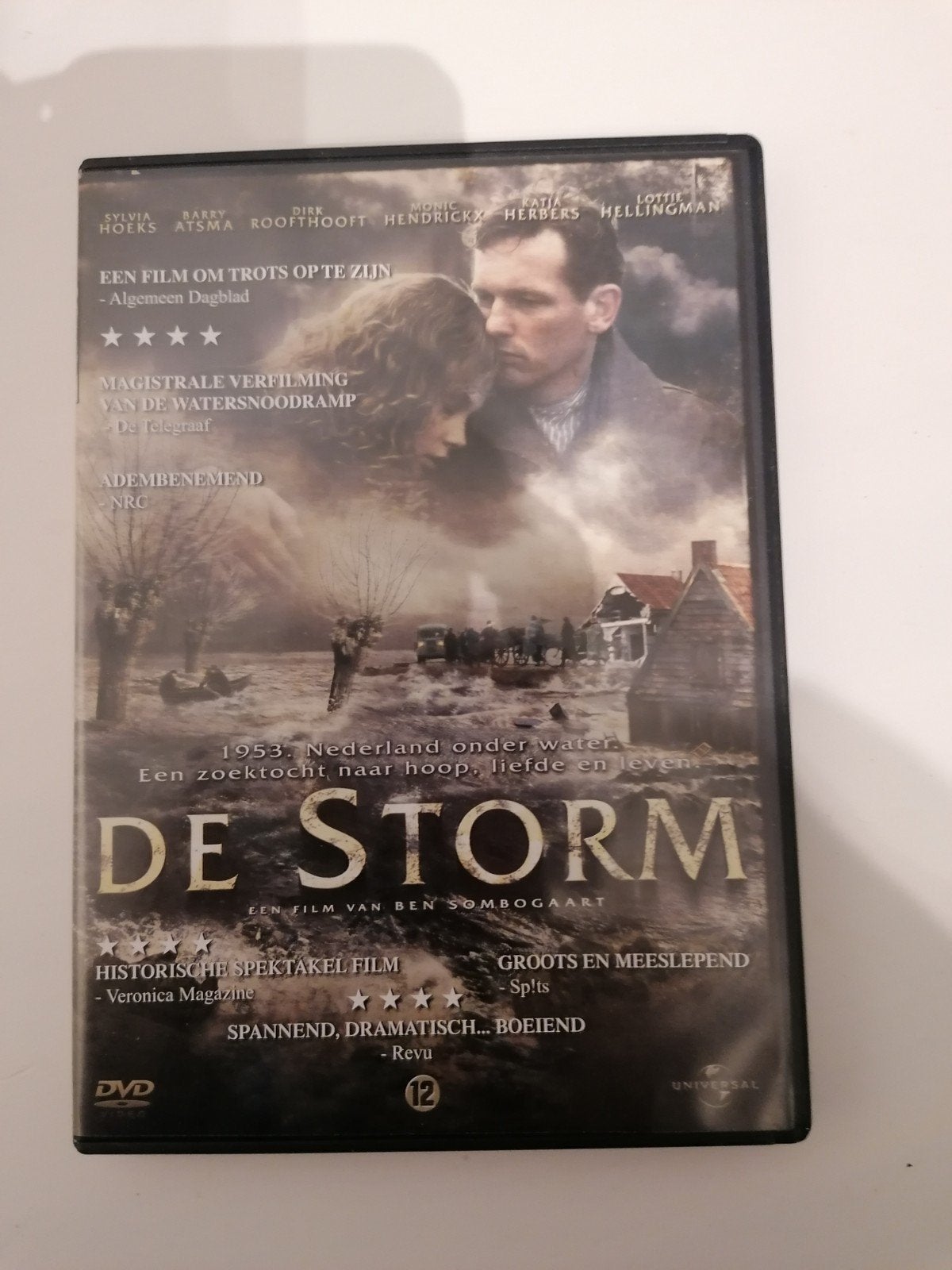 DVD De Storm - Nederlandse film over Watersnoodramp 1953, Vanaf 12 jaar, Ophalen of Verzenden, Gebruikt, Historisch of Kostuumdrama
