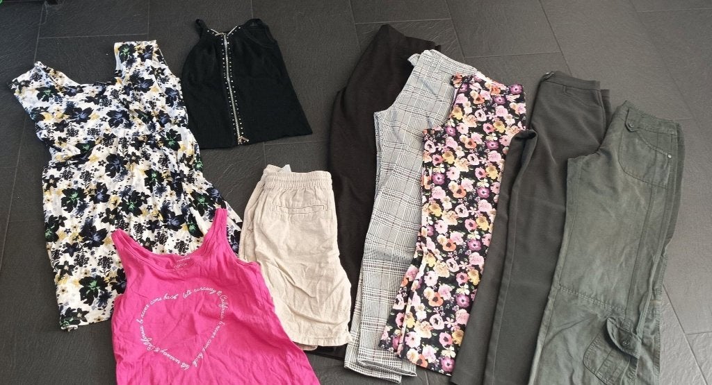 meiden/dames  kleding pakket maat XS/S  en  34/36, Ophalen of Verzenden, Gedragen, Maat 36 (S)