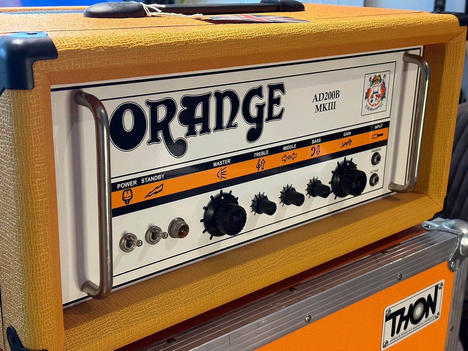 Orange AD200B MK3 Bass amp + flightcase, Muziek en Instrumenten, Ophalen, Zo goed als nieuw, Basgitaar, 100 watt of meer
