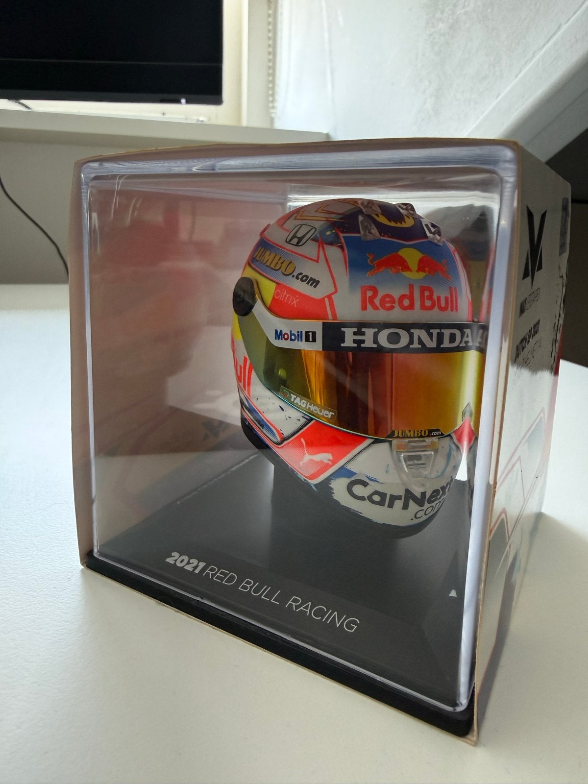 Max Verstappen Dutch GP 2021 1:4 helm ongeopend, Overige merken, Nieuw, Ophalen of Verzenden, Groter dan 1:32