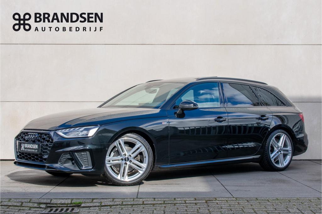 Audi A4 Avant 35 TFSI Launch edition Sport RS stoelen-Pano-A, Gebruikt, 4 cilinders, A4, Zwart